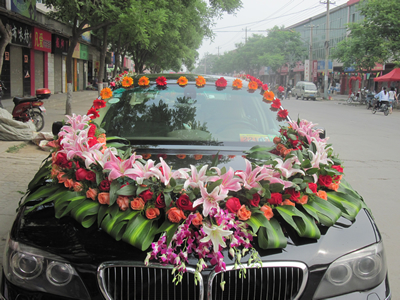 鮮花婚車