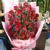 手捧花