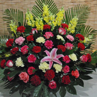 手捧花