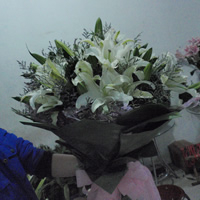 手捧花
