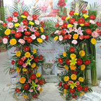 手捧花